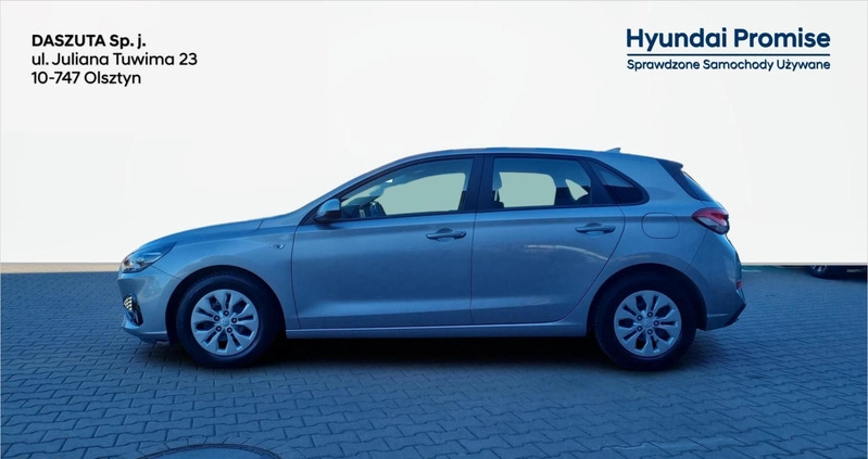 Hyundai I30 cena 64899 przebieg: 55087, rok produkcji 2022 z Mogilno małe 211